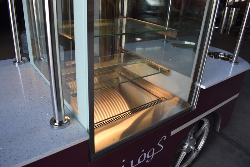 ice cream push cart
