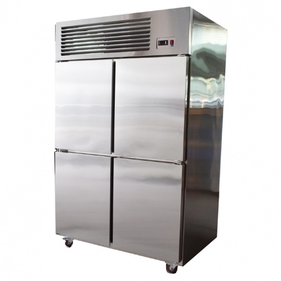 1.0LG 4 Door stainless steel commercial kitchen freezer 