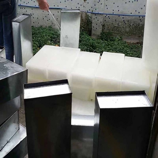 Factory direct small stainless steel  ice block making machine 