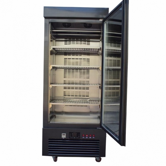 China  new single glass door  block dry aged beef  display cabinet 