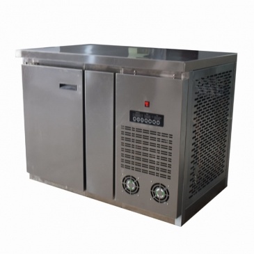 Single door stainless steel works freezer