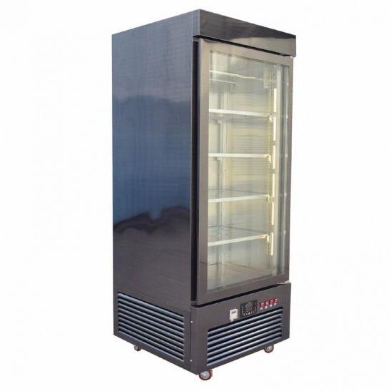 China  new single glass door  block dry aged beef  display cabinet 