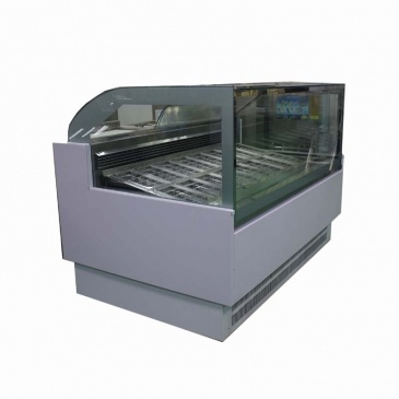  Low temperature ice cream display freezer