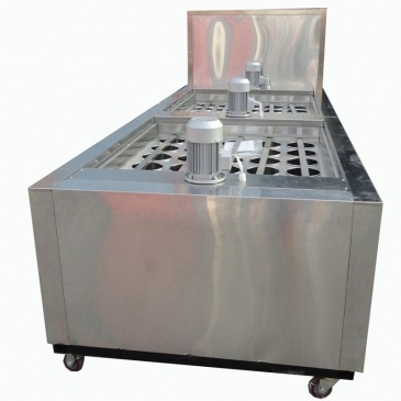 cylindrical ice cream making machine