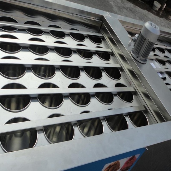 China stainless steel commercial cylindrical ice freezing machine 