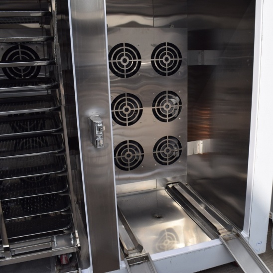 Minus 40 degrees celsius Commercial stainless steel cart in food blast freezer 