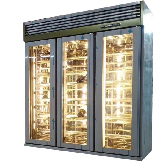 Split high-end customized red wine refrigerator display cooling freezer 