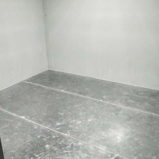 Customized  Simple and small assembled food freezing cold storage 