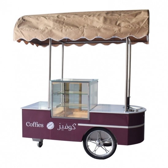 Custom mobile dessert vending cart 