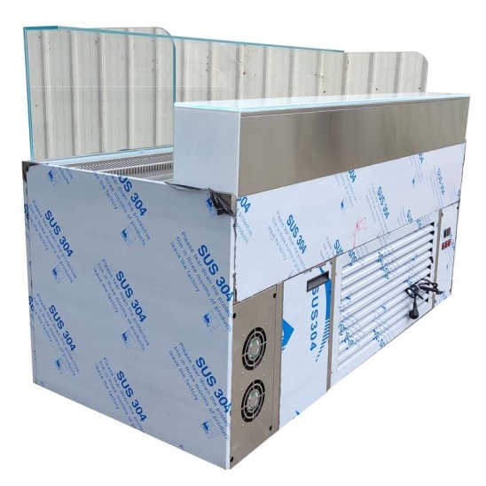 Customized stainless steel air cooling Food refrigerator 