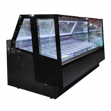 Low temperature ice cream display freezer