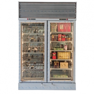Glass door  display freezer