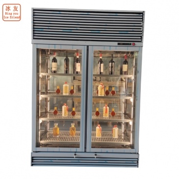 wine display freezer
