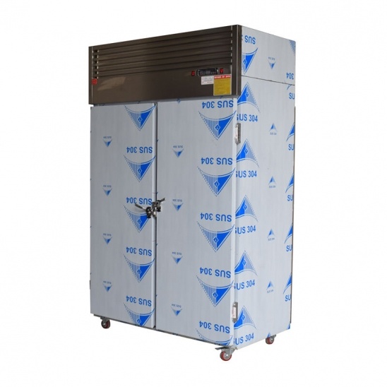 Double glass door stainless steel Goose chicken Duck air cooling drying freezer 